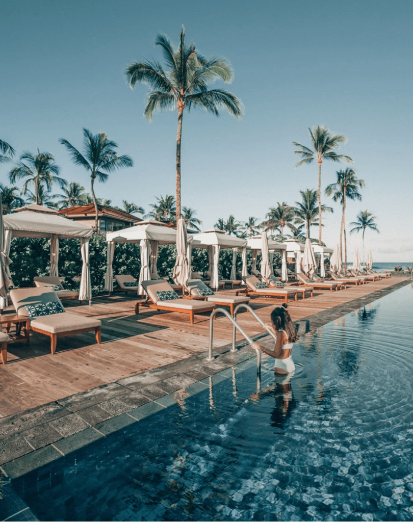 Four Seasons Resort Hualalai pool